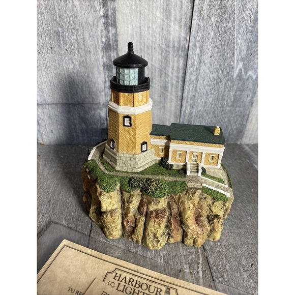 HARBOUR LIGHTS LIGHTHOUSE SPLIT ROCK, MINNESOTA--COMM. STAMP SERIES - Picture 1 of 8
